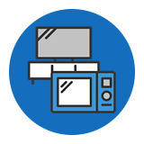 家電・家具のイラスト