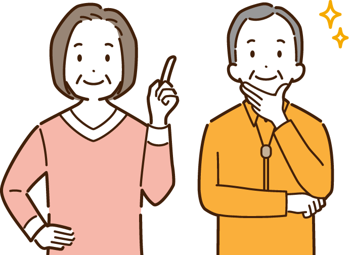 シニアのイラスト