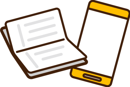 通帳のイラスト
