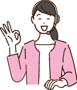 女性スタッフのイラスト