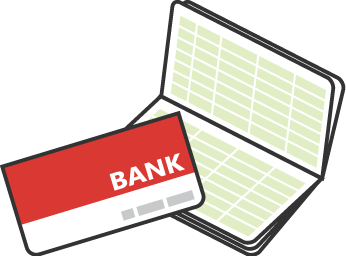 通帳のイラスト